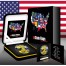 USA SOUTH CAROLINA series US STATES FLAGS $1 Gold Plated 2015 Silver coin 1oz